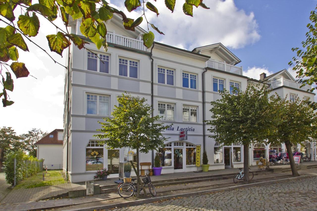 Villa Laetitia Fewo 16 - Strandnah, Balkon Binz Buitenkant foto