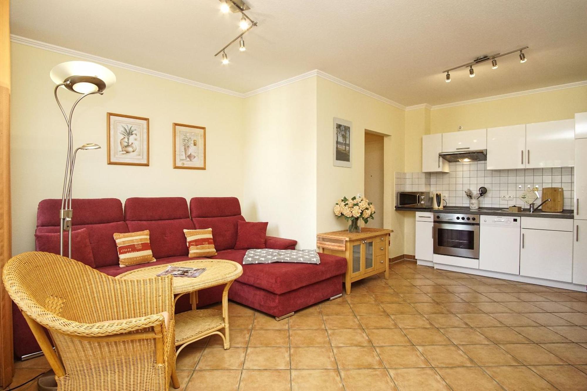 Villa Laetitia Fewo 16 - Strandnah, Balkon Binz Buitenkant foto